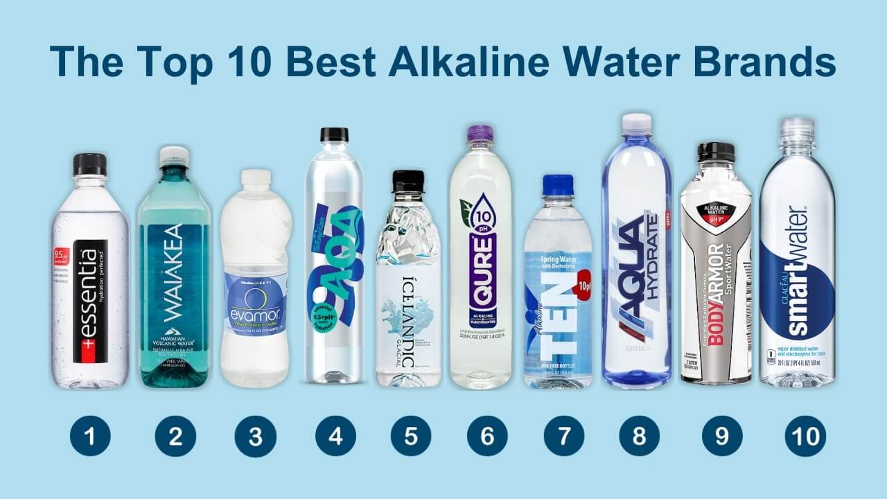 Top 10 Alkaline Water Brands