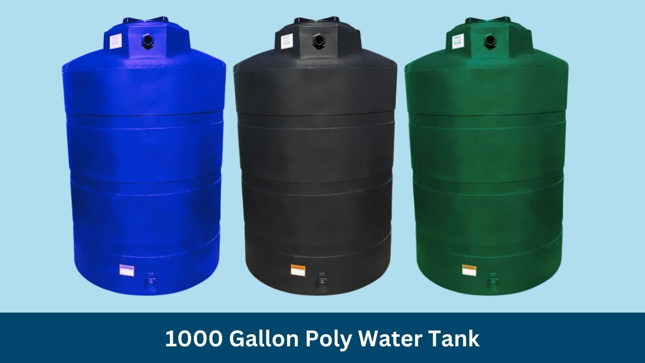 1000 Gallon Poly Water Tank