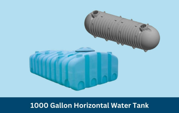 1000 gallon underground water tank