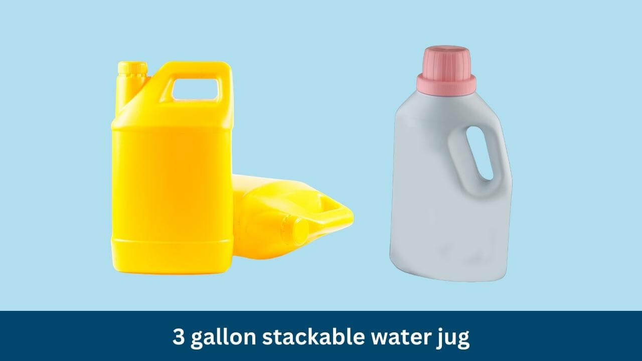 3 gallon stackable water jug